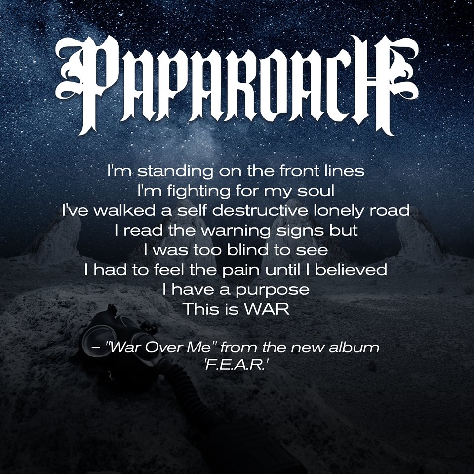 Papa roach leave. Papa Roach - f.e.a.r. (2015). Papa Roach Fear. Papa Roach Fear альбом.