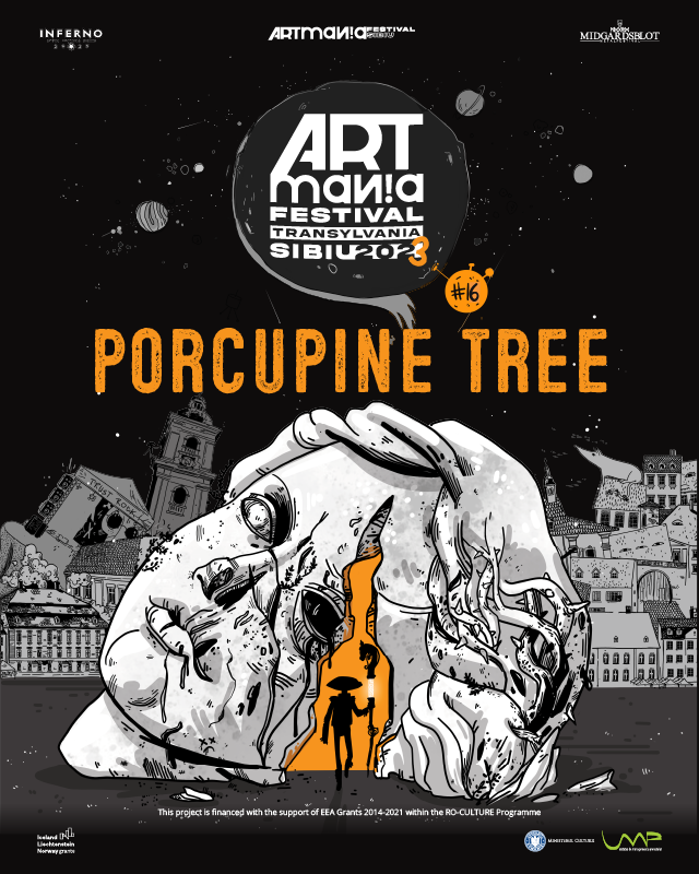Porcupine Tree, concert în premieră în România, la ArtMania Festival 2023